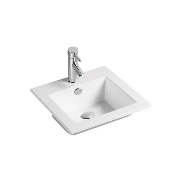 Lavabo Encastrado Para Mueble Baño 41x41