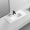 Lavabo Encastrado Para Mueble Baño Fondo Reducido 36cm