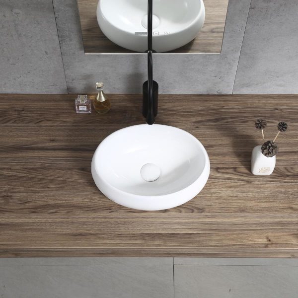 Lavabo sobre encimera de porcelana 021 | 46.5x32x14.5CM